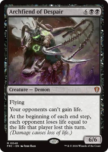 Archfiend despair nm - of,
