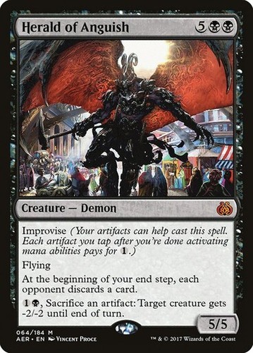 Mtg herald anguish - mtg,